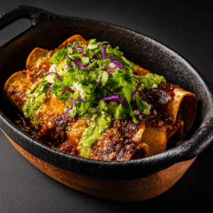 Überbackene Enchiladas